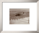 China Clipper in Flight over San Francisco, California 1939