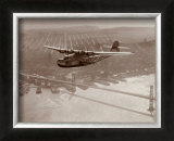 China Clipper in Flight over San Francisco, California 1939