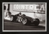 Grand Prix of Monaco 1956 Framed Art Print