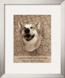 Buy Smile and the World Smiles with You at AllPosters.com