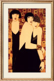 Buy Three Women in Crimson Gold Mosaic at AllPosters.com