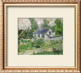 Houses at Auvers, c.1890 Framed Art Print