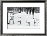 Buy Neige aux Jardins des Tuileries, Paris at AllPosters.com
