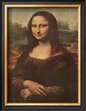 Mona Lisa, c.1507 Framed Art Print
