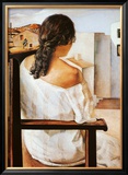 Muchacha de Espalda