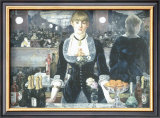 A Bar at the Folies-Bergere Framed Art Print