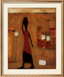 Buy Walking Woman with Pot at AllPosters.com