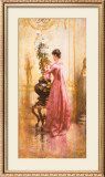 Buy Woman with Chrysanthemums at AllPosters.com
