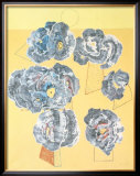 Buy Fleurs sur Fond Jaune at AllPosters.com