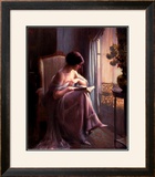 Young Woman Reading by a Window