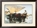 Retour de la Peche, Halage de la Barque