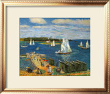 Mahone Bay, 1911 Framed Art Print