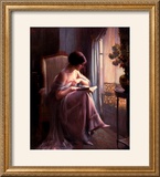Young Woman Reading by a Window