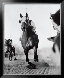 Seabiscuit Moves Ahead of War Admiral, 1938