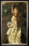 Ophelia and He Will Not Come Again, 1863-64 Framed Art Print