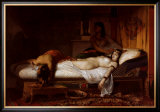 The Death of Cleopatra Framed Art Print