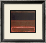 Four Darks in Red, 1958 Framed Art Print