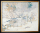 Winter Harmony Framed Art Print