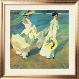 Women Walking on the Beach