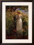 Buy Summer's Day in the Flower Garden at AllPosters.com