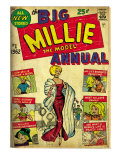 Marvel Comics Retro: Millie the Model Comic Book Cover #1, the Big Annual (aged)