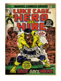Marvel Comics Retro: Luke Cage, Hero for Hire Comic Book Cover #15, in Chains (aged)