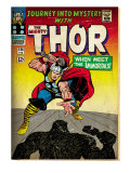 Marvel Comics Retro: The Mighty Thor Comic Book Cover #125, Journey into Mystery (aged) Premium Poster