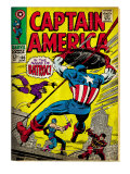 Marvel Comics Retro: Captain America Comic Book Cover #105, Batroc (aged)