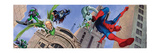 Spider-Man, Doctor Octopus, Green Goblin, Lizard, Electro and Morbius in the City