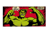 Buy Marvel Comics Retro: The Incredible Hulk Comic Panel (aged) at AllPosters.com