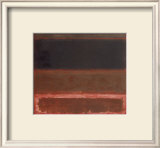 Four Darks in Red, 1958 Framed Art Print
