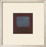 No. 37 / No. 19 (Slate Blue and Brown on Plum), 1958