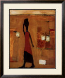 Buy Walking Woman with Pot at AllPosters.com