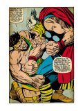 Marvel Comics Retro: Mighty Thor Comic Panel, Hercules (aged)