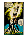 Marvel Comics Retro: X-Men Comic Panel, Storm (aged)