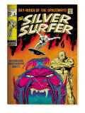 Buy Marvel Comics Retro: Silver Surfer Comic Book Cover #6, Worlds Without End! (aged) at AllPosters.com