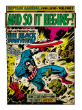 Marvel Comics Retro: Captain America Comic Panel, And So It Begins..! (aged)