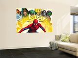 Spider-Man, Shocker, Sandman, Lizard, Electro, Morbius and Green Goblin