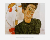 Self Portrait with Chinese Lanterns, c.1912