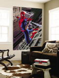 Spider-Man Swinging In the City