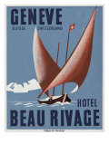 Buy Beau Rivage Hotel Geneve Switzerland at AllPosters.com