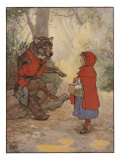 Illustrtation From Little Red Riding Hood