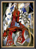 Buy Red Eiffel Tower at AllPosters.com