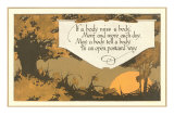 If a Body Miss a Body Postcard