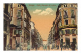 Marques de Larios Street, Malaga, Spain