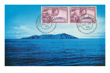 Buy Stamps and View of Pitcairn Island at AllPosters.com
