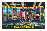 Greetings from Hollywood, California