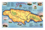 Map of Jamaica