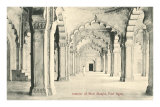 Interior of Moti Masjid, Fort Agra, India