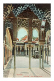 Lions Courtyard, Alhambra, Granada, Spain
